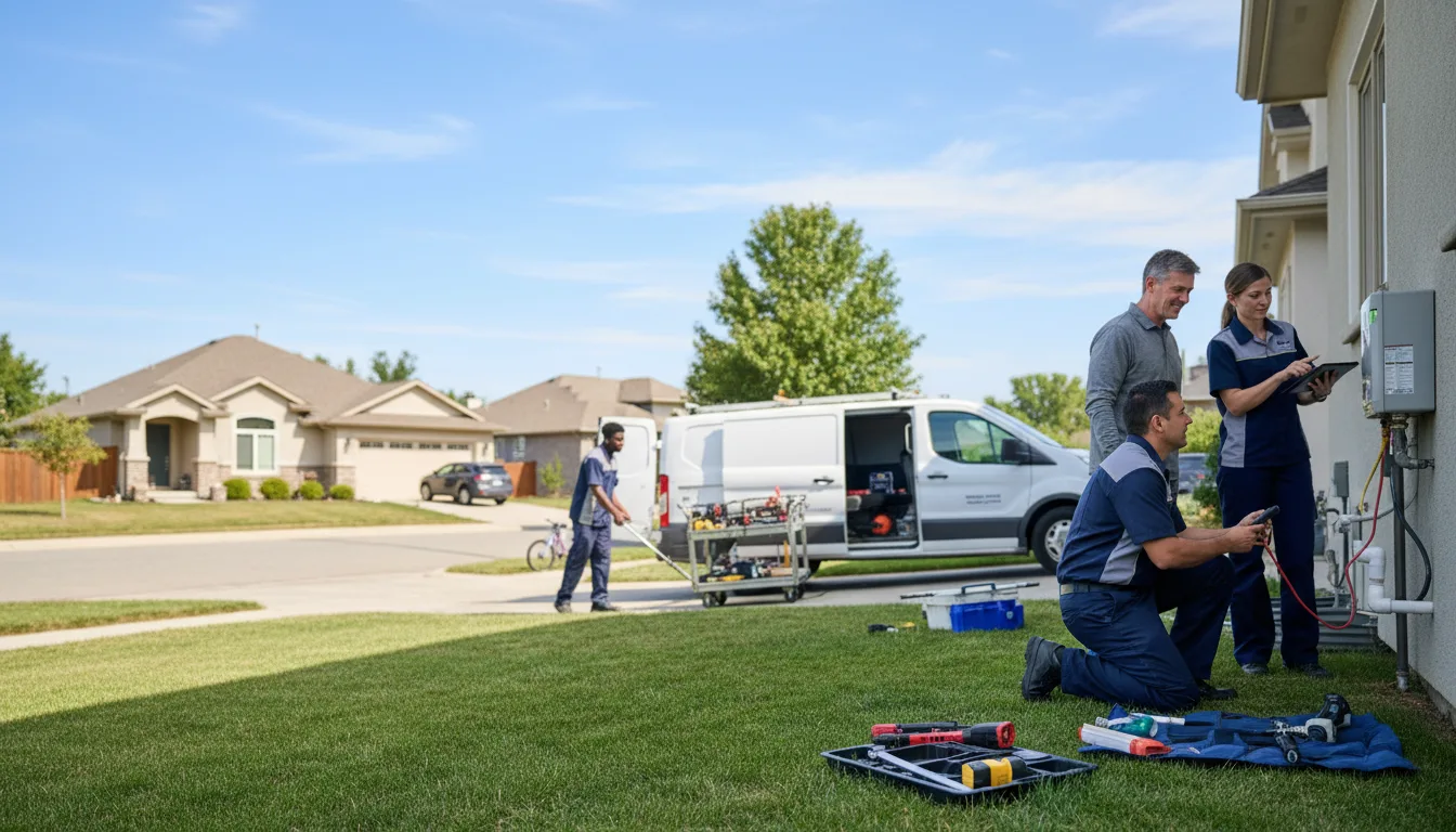 Tankless water heater service in Clymer, PA